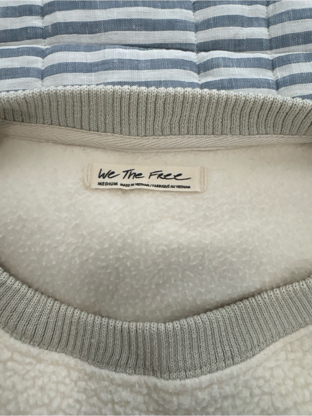 Free People "We The Free" Camden Sweatshirt M - Picture 3 of 6